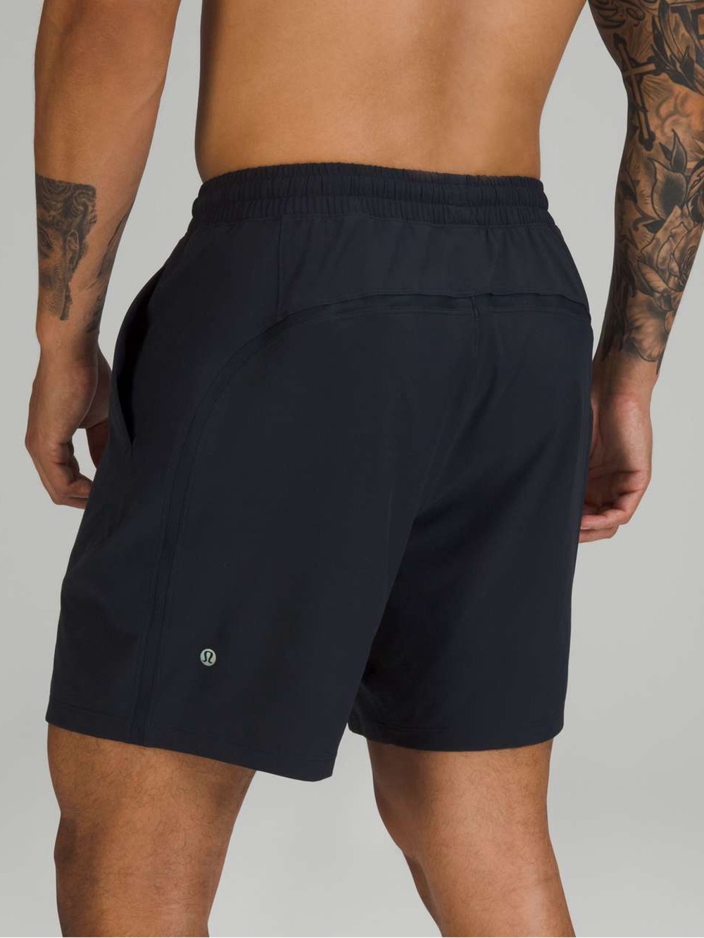 Lululemon Pace Breaker 7” Unlined Shorts Men’s M Black Running Workout